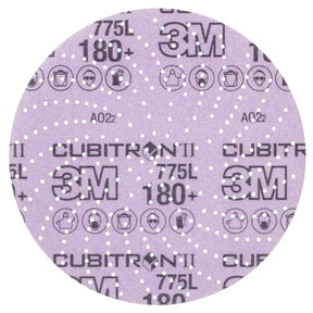 3M 775L Xtract Cubitron II Hookit Clean Sanding Film Disc , 180+ Grit, 6 Inch, Hook and Loop Discs for Paint Prep, Removal, Sanding, Refining, Blending, Featheredge (7100064178) (50 Pack)