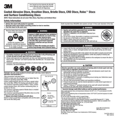 3M 775L Xtract Cubitron II Hookit Clean Sanding Film Disc , 180+ Grit, 6 Inch, Hook and Loop Discs for Paint Prep, Removal, Sanding, Refining, Blending, Featheredge (7100064178) (50 Pack) - 8
