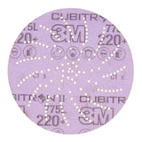 3M 775L Xtract Cubitron II Film Disc 220+ 5 in Die 500LG (7100064270) (250 Pack)