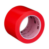 3M 471 471 IW Vinyl Tape Red for Floor Marking, Paint Masking, Color Coding (1 Roll, 3 in x 36 yd) (7100064525)  - (12Pack) - 2