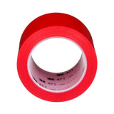 3M 471 471 IW Vinyl Tape Red for Floor Marking, Paint Masking, Color Coding (1 Roll, 3 in x 36 yd) (7100064525) - 4