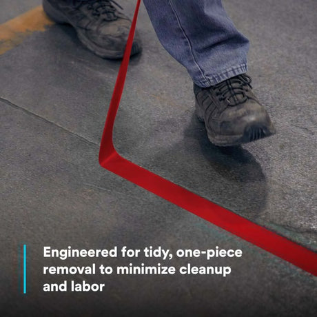 3M 471 471 IW Vinyl Tape Red for Floor Marking, Paint Masking, Color Coding (1 Roll, 3 in x 36 yd) (7100064525) - 9