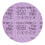 3M 775L Xtract Cubitron II Hookit Clean Sanding Film Disc , 150+ Grit, 6 in. Hook-and-Loop for Paint Prep, Removal, Sanding, Refining, Blending, Featheredge (7100065918) (250 Pack)
