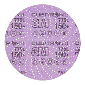 3M 775L Xtract Cubitron II Hookit Clean Sanding Film Disc , 150+ Grit, 6 in. Hook-and-Loop for Paint Prep, Removal, Sanding, Refining, Blending, Featheredge (7100065918) (250 Pack)