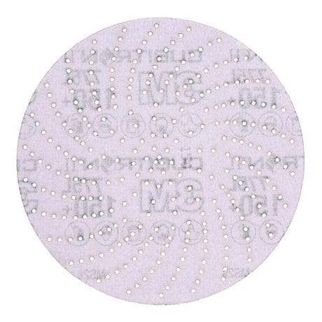 3M 775L Xtract Cubitron II Hookit Clean Sanding Film Disc , 150+ Grit, 6 in. Hook-and-Loop for Paint Prep, Removal, Sanding, Refining, Blending, Featheredge (7100065918) (50 Pack) - 3