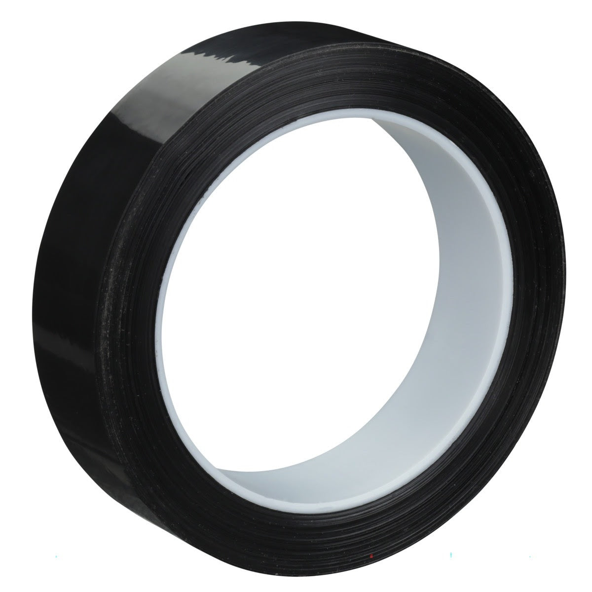3M 850 Polyester Film Tape, Black, 1 in x 72 yd, 1.9 mil (7100065923) (36 Pack)