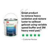 3M Finesse-it Marine Paste Compound, White, 1 gal (06039) (7100066061)  - (4Pack) - 5