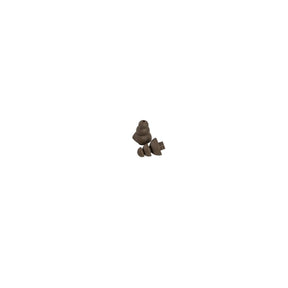 3M 370-TEPS-25 PELTOR UltraFit Communication Tip Replacement Tri Flange Eartips Small Brown (7100066371) (625 Pack)