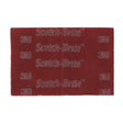 3M 7447 Scotch-Brite General Purpose Hand Pad, Very Fine, Aluminum Oxide, Maroon, 6 in x 9 in, Surface Preparation, Scuffing, Blending, Cleaning (7100066382) (4000 Pack)