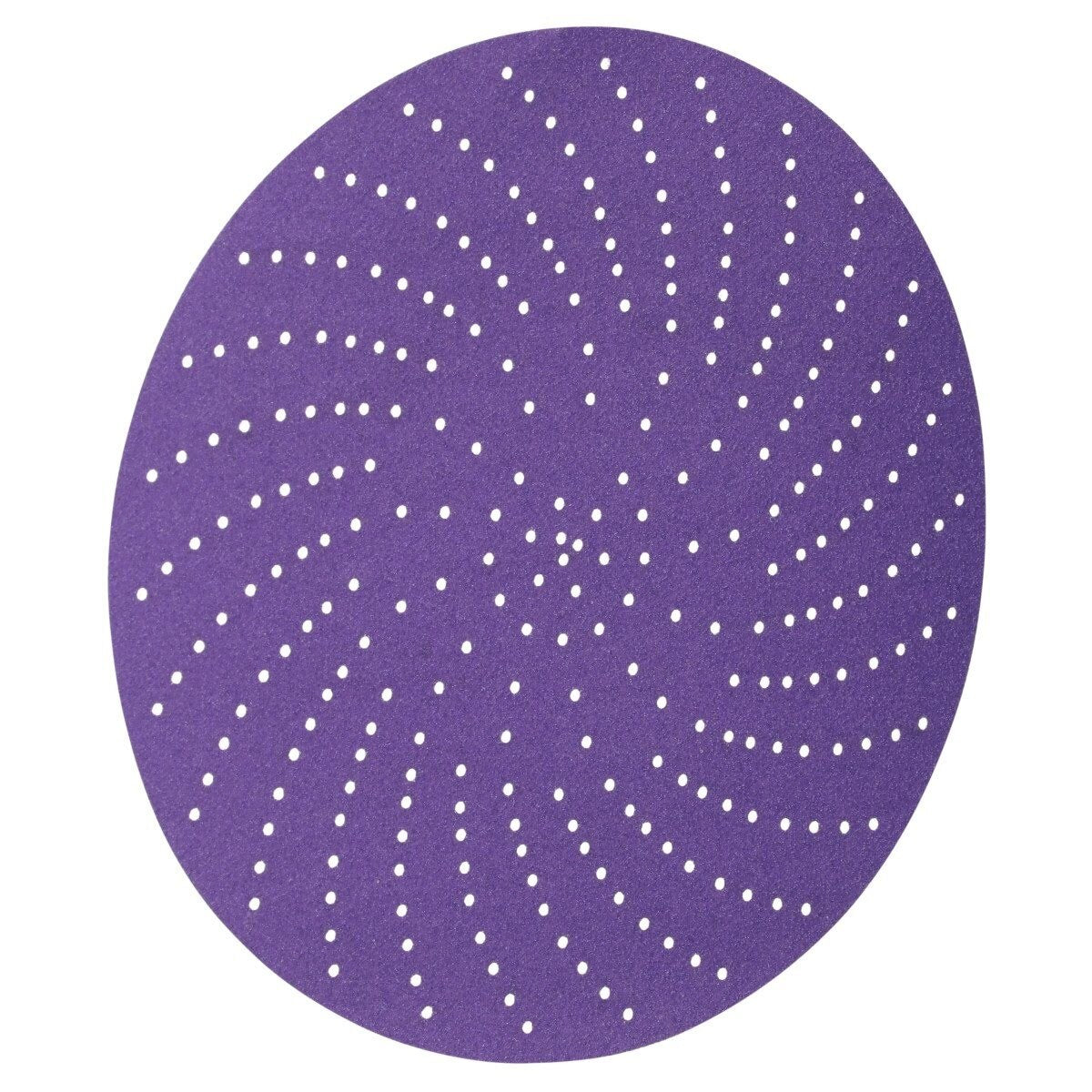 3M 732U Cubitron II Hookit Paper Disc, 220+ Grit, C-Weight, Purple, 6 in x NH, Die 600LG (7100066702) (250 Pack) - 2