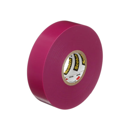 3M Scotch Vinyl Color Coding Electrical Tape 35, Violet, 1/2 in x 20 ft (35-1/2X20FT-VL) (7100067890)  - (10Pack)