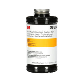 3M 08864 Body Schutz Rubberized Coating Black (7100070546)  - (6Pack)