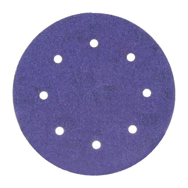 3M 31375 Cubitron II Hookit Clean Sanding Abrasive Disc, 40+, Purple, 8 in (7100073547) (100 Pack)