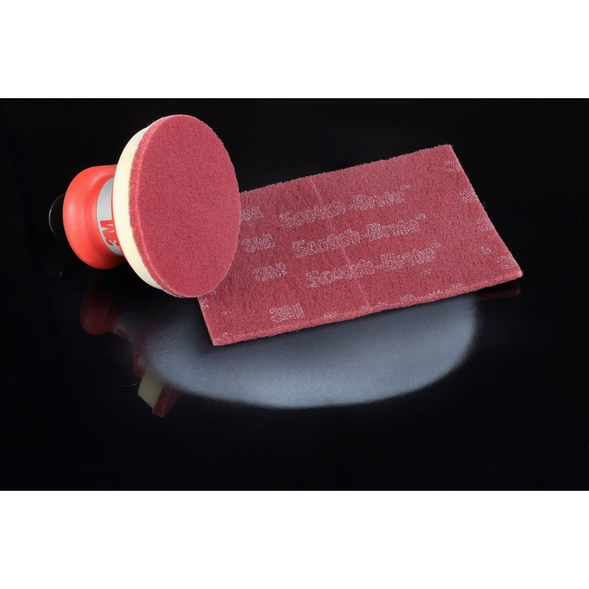 3M 7447 PRO Scotch-Brite Disc, PO-DC, A/O Very Fine, 5 in x NH (7100074464) (100 Pack) - 5