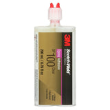 3M Scotch-Weld Epoxy Adhesive DP100 Clear Two-Part Fast Cure Rigid Epoxy 200 mL 6.76 fl oz Duo-Pak (DP100) (7100075490)  - (12Pack)
