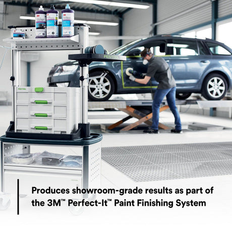 3M Perfect-It EX Machine Polish, Black, Liquid, 1 gal (06095) (7100075861)  - (4Pack) - 9