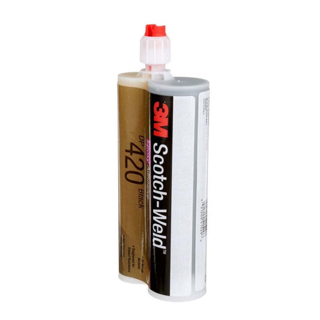 3M 420 Scotch-Weld DP Black Two-Part Structural Epoxy Adhesive Duo-Pak (400 mL) (7100077148) - 2