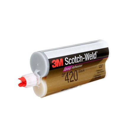 3M 420 Scotch-Weld DP Black Two-Part Structural Epoxy Adhesive Duo-Pak (400 mL) (7100077148) - 3