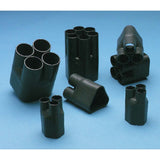 3M HDBB-605-1-250 Heat Shrinkable Cable Breakout Boot : black, 6-way outlet (7100077232)