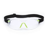 3M S1201SGAF-KT Solus Safety Glasses 1000 Series Scotchgard Anti-Fog, Clear Lens, Green/Black Frame, Removable Foam Gasket and Strap, ANSI Z87 (7100079182)  - (20Pack) - 3