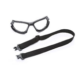 3M S1201SGAF-KT Solus Safety Glasses 1000 Series Scotchgard Anti-Fog, Clear Lens, Green/Black Frame, Removable Foam Gasket and Strap, ANSI Z87 (7100079182)  - (20Pack) - 8