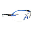 3M S1101SGAF Solus Safety Glasses, 1000 Series, Clear Lens, Blue/Black Frame, ANSI Z87 Impact Rated, Scotchgard Anti-Fog (7100079183)  - (20Pack)