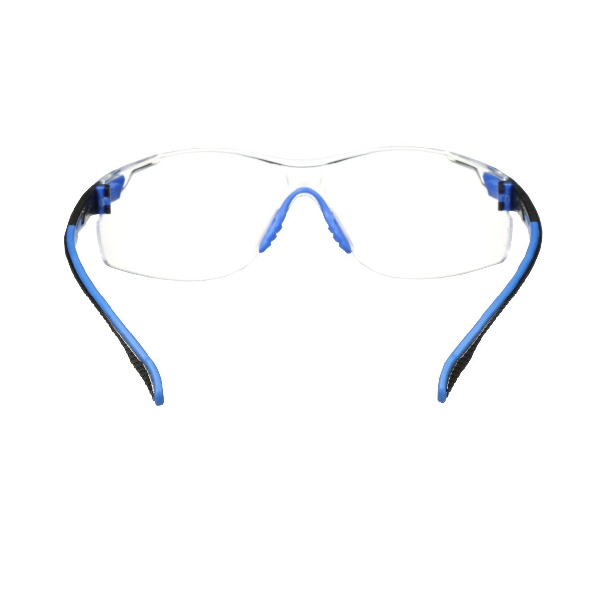 3M S1101SGAF Solus Safety Glasses, 1000 Series, Clear Lens, Blue/Black Frame, ANSI Z87 Impact Rated, Scotchgard Anti-Fog (7100079183)  - (20Pack) - 4