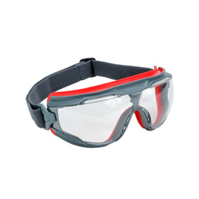 3M GG501SGAF GoggleGear 500 Series Safety Goggles, Clear Lens, Anti-Fog, Indirect Ventilation, Adjustable Cloth Strap, D3/D4 Rated ANSI Z87.1-2015 (7100079187) (1 Pair)  - (10Pack)