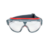 3M GG501SGAF GoggleGear 500 Series Safety Goggles, Clear Lens, Anti-Fog, Indirect Ventilation, Adjustable Cloth Strap, D3/D4 Rated ANSI Z87.1-2015 (7100079187) (1 Pair) - 2