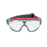 3M GG501SGAF GoggleGear 500 Series Safety Goggles, Clear Lens, Anti-Fog, Indirect Ventilation, Adjustable Cloth Strap, D3/D4 Rated ANSI Z87.1-2015 (7100079187) (1 Pair)  - (10Pack) - 2