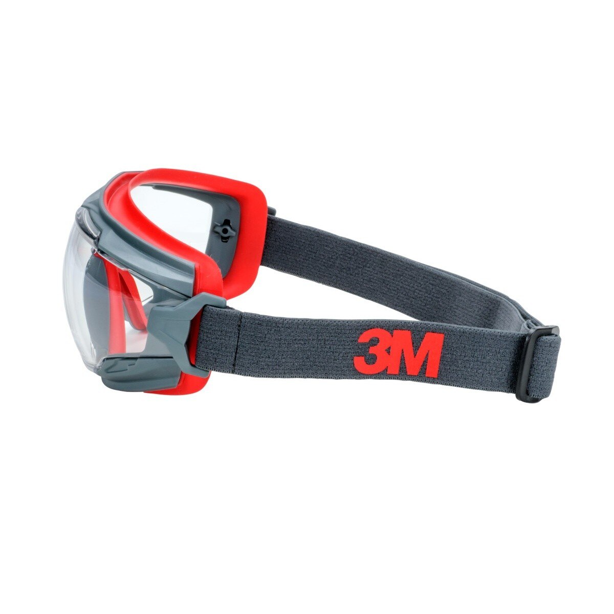 3M GG501SGAF GoggleGear 500 Series Safety Goggles, Clear Lens, Anti-Fog, Indirect Ventilation, Adjustable Cloth Strap, D3/D4 Rated ANSI Z87.1-2015 (7100079187) (1 Pair)  - (10Pack) - 4