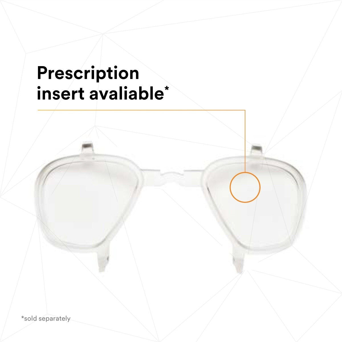 3M GG501SGAF GoggleGear 500 Series Safety Goggles, Clear Lens, Anti-Fog, Indirect Ventilation, Adjustable Cloth Strap, D3/D4 Rated ANSI Z87.1-2015 (7100079187) (1 Pair)  - (10Pack) - 10