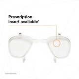 3M GG501SGAF GoggleGear 500 Series Safety Goggles, Clear Lens, Anti-Fog, Indirect Ventilation, Adjustable Cloth Strap, D3/D4 Rated ANSI Z87.1-2015 (7100079187) (1 Pair)  - (10Pack) - 10