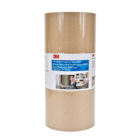 3M 8067 All Weather Flashing Tape , Tan, 12 in x 75 ft, Slit Liner (2-10 Slit) (7100079743)  - (4Pack)