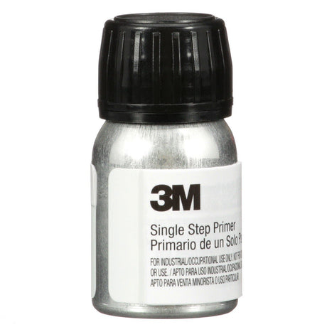 3M 08682 Single Step Primer Black One-Part Urethane UV Resistant 30 mL 1.01 fl oz (08682) (7100079772)  - (6Pack) - 3