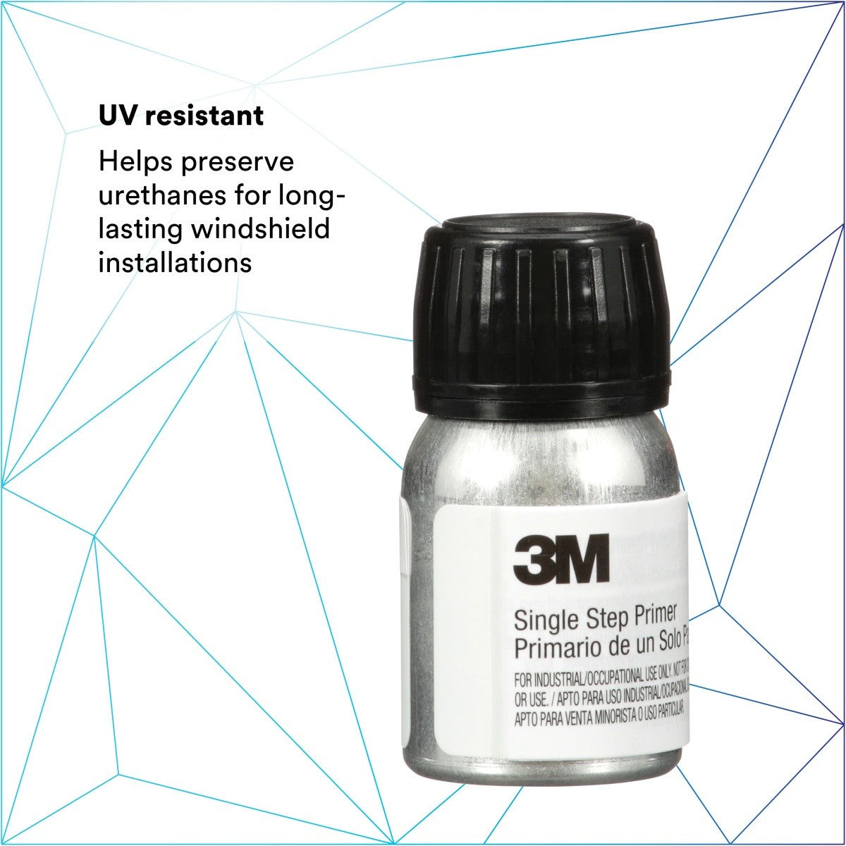 3M 08682 Single Step Primer Black One-Part Urethane UV Resistant 30 mL 1.01 fl oz (08682) (7100079772) (6 Pack) - 8