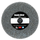 3M DP-UR Scotch-Brite Roloc Deburr & Finish PRO Unitized Wheel, 6C Medium+, TR, 3 in x 1/8 in (7100081366) (40 Pack)