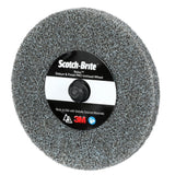 3M DP-UR Scotch-Brite Roloc Deburr & Finish PRO Unitized Wheel, 6C Medium+, TR, 3 in x 1/8 in (7100081366) (40 Pack) - 2