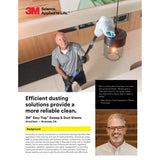 3M Sweep and Dust Sheets, White, 8 in x 6 in, Disposable Floor Duster for Dry or Wet Surfaces (7100081546) (480 Pack) - 10