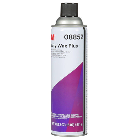 3M 08852 Cavity Wax Plus Aerosol, 18 fl oz, Self-Healing Corrosion Protection (7100081897)  - (4Pack) - 3