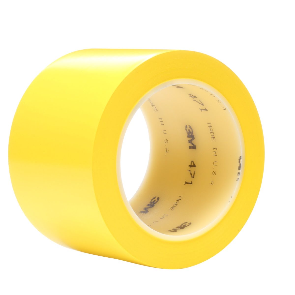 3M 471 Vinyl Tape, Yellow, 3 in x 36 yd Floor Marking Tape Paint Alternative (471 IW) (7100081928)  - (12Pack) - 3