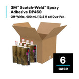 3M DP460 Scotch-Weld Epoxy Adhesive Off-White 400 mL Duo-Pak (7100082563)  - (6Pack) - 5