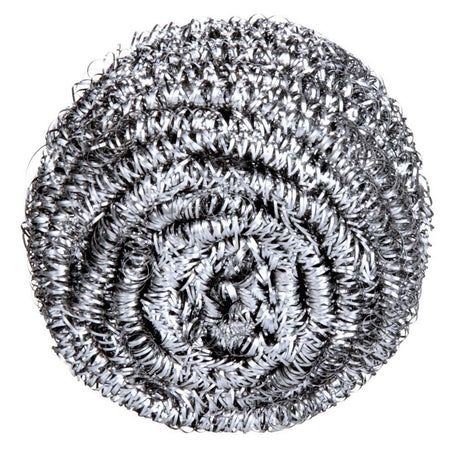 3M 84 Scotch-Brite Stainless Steel Scrubber , heavy-duty metal scrub ball for pots, pans and grills (7100083743)