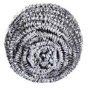 3M 84 Scotch-Brite Stainless Steel Scrubber , heavy-duty metal scrub ball for pots, pans and grills (7100083743)