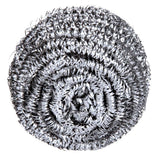 3M 84 Scotch-Brite Stainless Steel Scrubber , heavy-duty metal scrub ball for pots, pans and grills (7100083743)  - (12Pack)