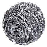 3M 84 Scotch-Brite Stainless Steel Scrubber , heavy-duty metal scrub ball for pots, pans and grills (7100083743)  - (12Pack) - 3