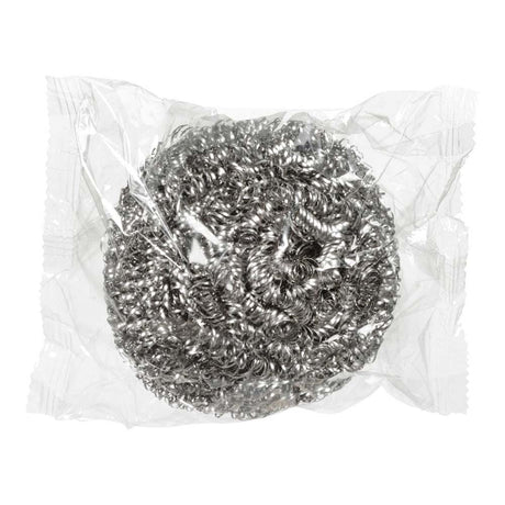 3M 84 Scotch-Brite Stainless Steel Scrubber , heavy-duty metal scrub ball for pots, pans and grills (7100083743)  - (12Pack) - 4