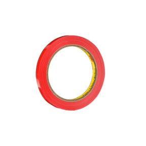 3M 690 Scotch Color Coding Tape, Red, 9 mm x 66 m (7100083892) (192 Pack)