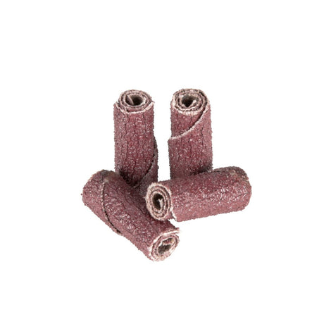 3M 341D Cartridge Roll, Aluminum Oxide 60 Grit Closed Coat, X Weight Cloth Backing, Brown, 3/8 in x 1 in x 1/8 in Straight (7100085782) (100 Pack) - 4