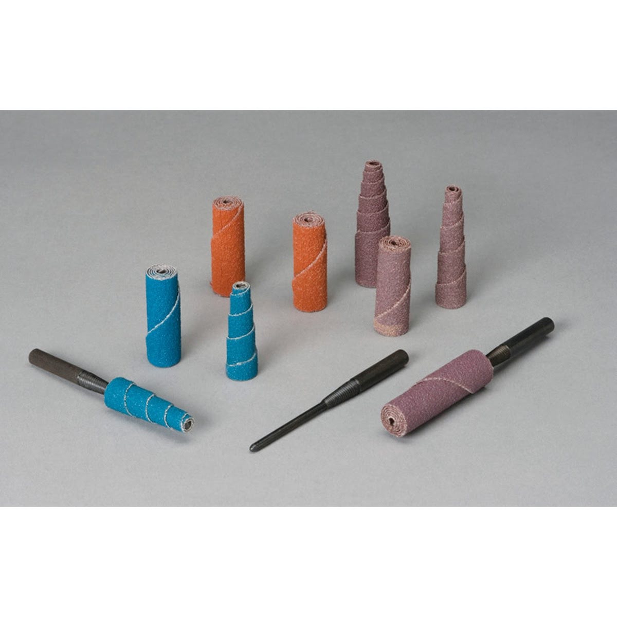 3M 710479 Aluminum Oxide Straight Cartridge Roll CR-ST 80 Grit Brown 1/2 in x 1-1/2 in x 1/8 in (7100085870) (100 Pack) - 5